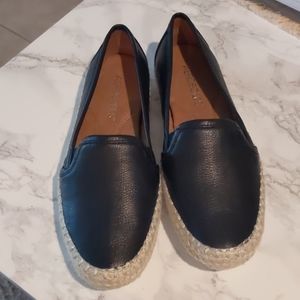 Aerosoles leather loafers espadrilles